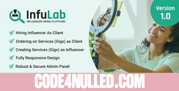 InfuLab v1.0 - Influencer Hiring Platform