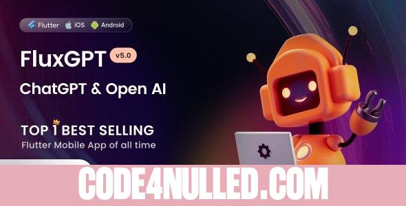 FluxGPT v5.4.0 - Powerful ChatGPT, OpenAI Writing Assistant & Image Generator - Flutter Full App