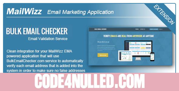MailWizz EMA integration with BulkEmailChecker.com