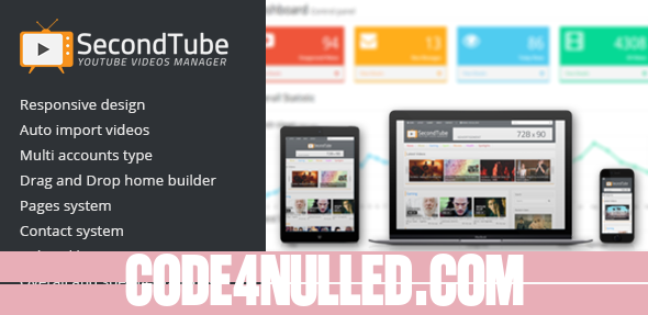 SecondTube - YouTube Videos Manager