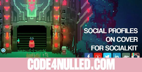 Social Profiles on Cover for SocialKit