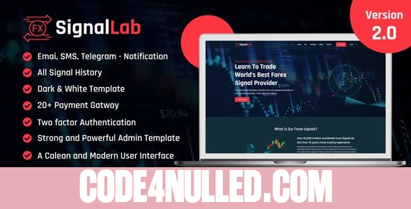 SignalLab v2.0 - Forex And Crypto Trading Signal Platform - nulled