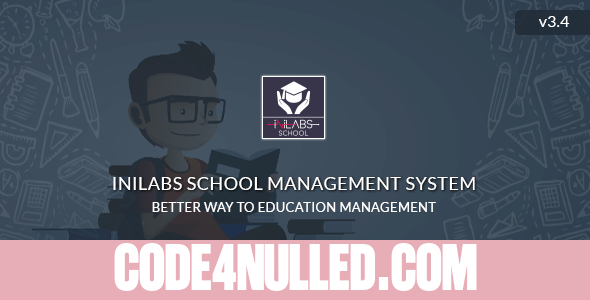Inilabs School Management System Express v3.4