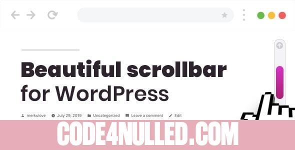 Custom Scrollbar for WordPress v1.0.2 – Scroller