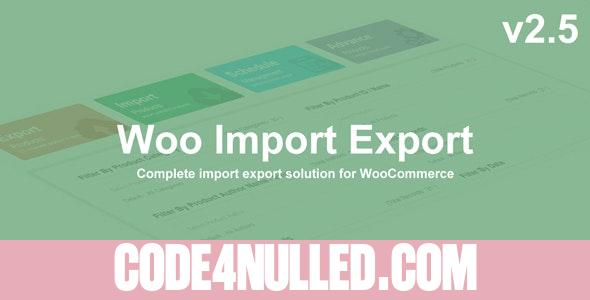 Woo Import Export v2.5.2
