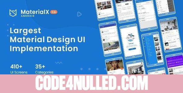 MaterialX v2.8.1 - Android Material Design UI