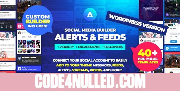 Asgard v1.2.6 - Social Media Alerts & Feeds WordPress Builder - Facebook, Instagram, Twitch and more!