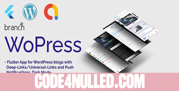 WoPress v1.0 - Flutter App For WordPress News Sites and Blogs