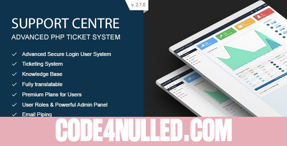 Support Centre v2.7.0 - Advanced PHP Ticket System