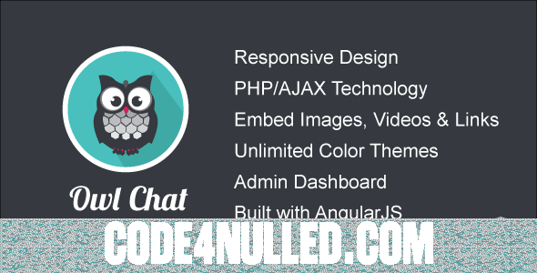 Owl Chat v2.0 - Responsive Chat Community