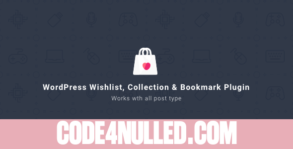 WordPress Wishlist Collection & Bookmark Plugin v2.1.0