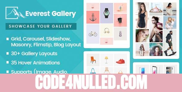 Everest Gallery v1.0.4 - Responsive WordPress Gallery Plugin