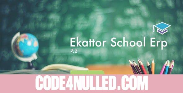 Ekattor School Management System v7.2 - nulled