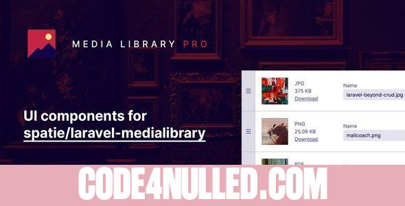 Laravel Media Library Pro v3.0.1