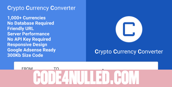 Crypto Currency Converter v1.0.7