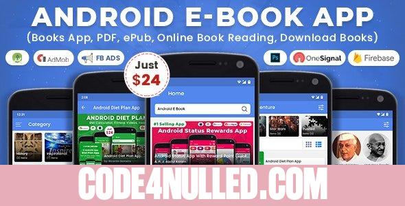 Android EBook App v13.0 (Books App, PDF, ePub, Online Book Reading, Download Books)
