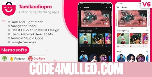 Tamilaudiopro v6.1 - Online Music Streaming Apps