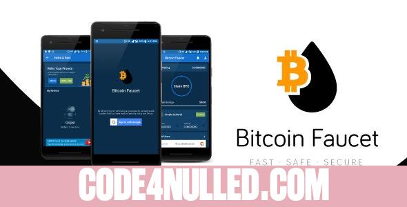 Bitcoin Faucet Full Android Application | Top Traffic Driving App | Firebase & Admob
