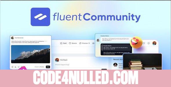 Fluent Community Pro v1.6.10 - Fastest WordPress Community Plugin