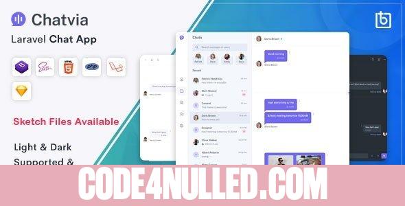 Chatvia v1.0.1 - Laravel Pusher Chat App