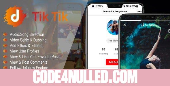 TicTic v3.1.3 - Android media app for creating and sharing short videos
