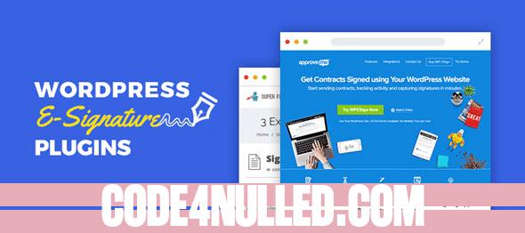 WP E-Signature v1.5.5.2 + Addons