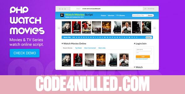 PHP Watch Movies Script v2.9