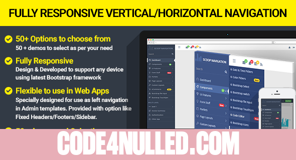 Dropdown Sidebar Menu - Responsive Bootstrap Navigation