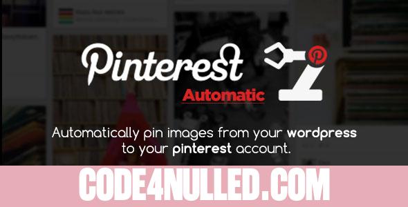 Pinterest Automatic Pin Wordpress Plugin v4.12.3