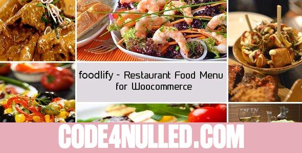 Foodlify v1.3 - Restaurant Food Menu for Woocommerce