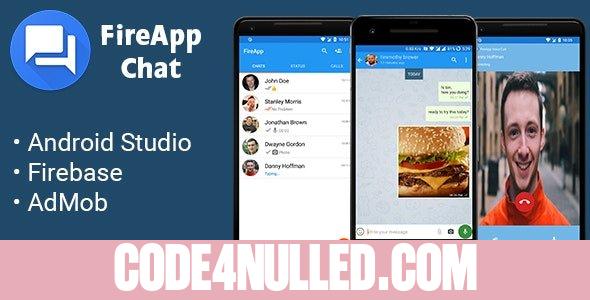 FireApp Chat v1.3.3 - Android Chatting App with Groups Inspired by WhatsApp