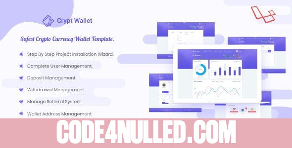 CryptWallet v1.9 - Crypto Currency Web Wallet Pro