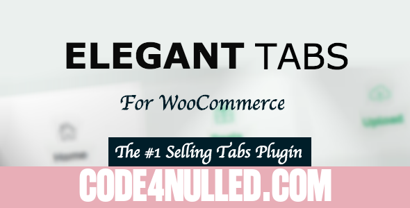 Elegant Tabs for WooCommerce v2.3.0