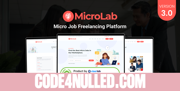 MicroLab v3.0 - Micro Job Freelancing Platform - nulled