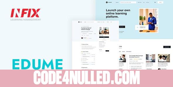 EduMe Theme v1.8 - Infix LMS Laravel Learning Management System Theme