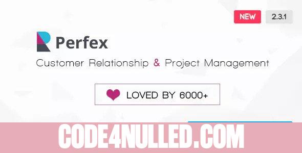 Perfex v2.3.1 - Powerful Open Source CRM