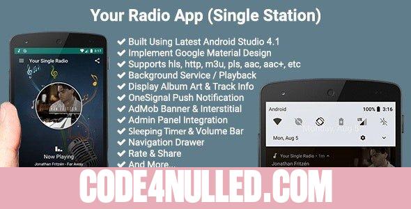 Your Radio App (Single Station) v4.1.0