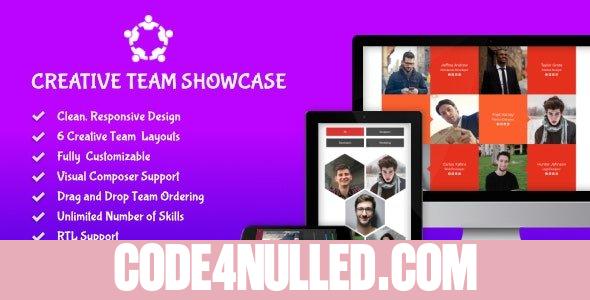 Creative Team Showcase v2.7.0 - Team Showcase Plugin for WordPress