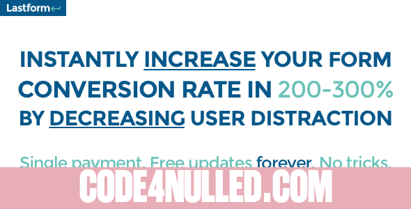 Lastform v2.1.1.6 - Affordable Typeform alternative for WordPress