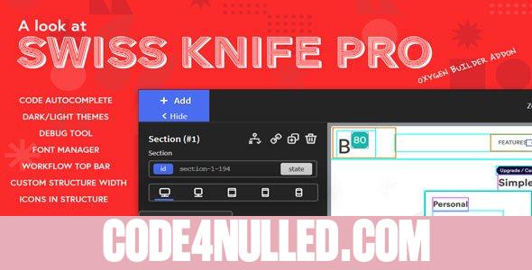Swiss Knife Pro For Oxygen Builder v1.3.4