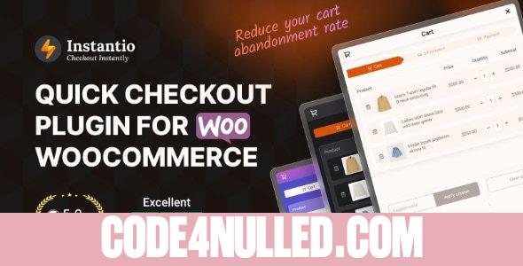Instantio v3.2.6 – WooCommerce Quick Checkout
