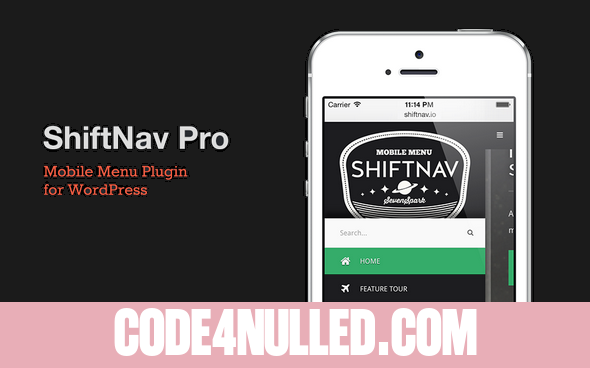 ShiftNav Pro v1.6.2 - Responsive Off-Canvas Mobile Menu for Wordpress