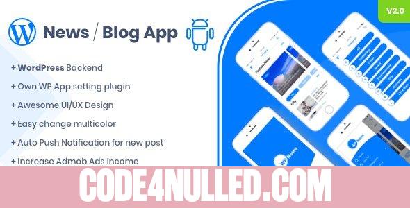 WP News v2.1.0 - Native Android App for WordPress