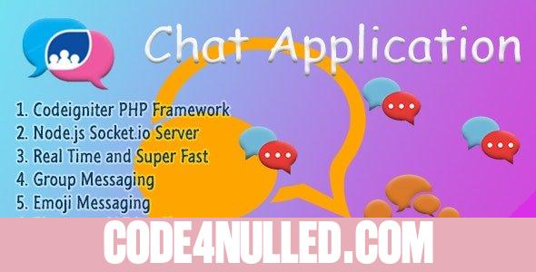 Chat Manager v3.6.5 - Codeigniter ( Socket.io) Node.js