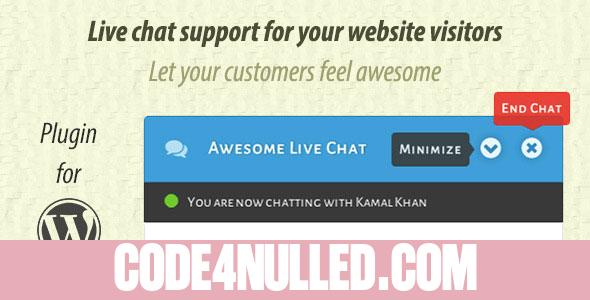 Awesome Live Chat 1.4.2