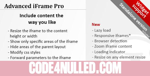 Advanced iFrame Pro