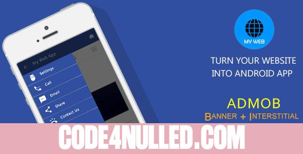 My Web App - Material Design UI - AdMob