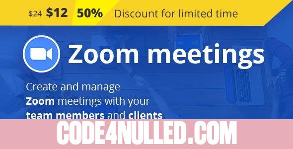 Zoom Integration for RISE CRM v1.0.0