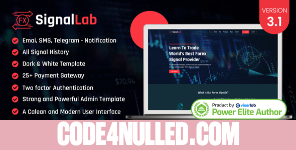 SignalLab v3.1 - Forex And Crypto Trading Signal Platform - nulled