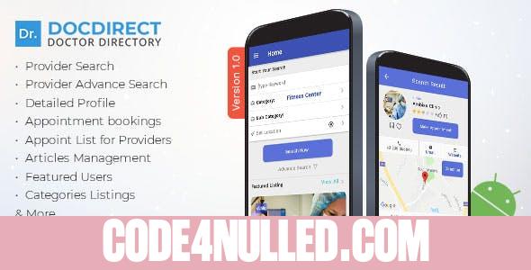 DocDirect App v1.0.1 - Doctor Directory Android Native App
